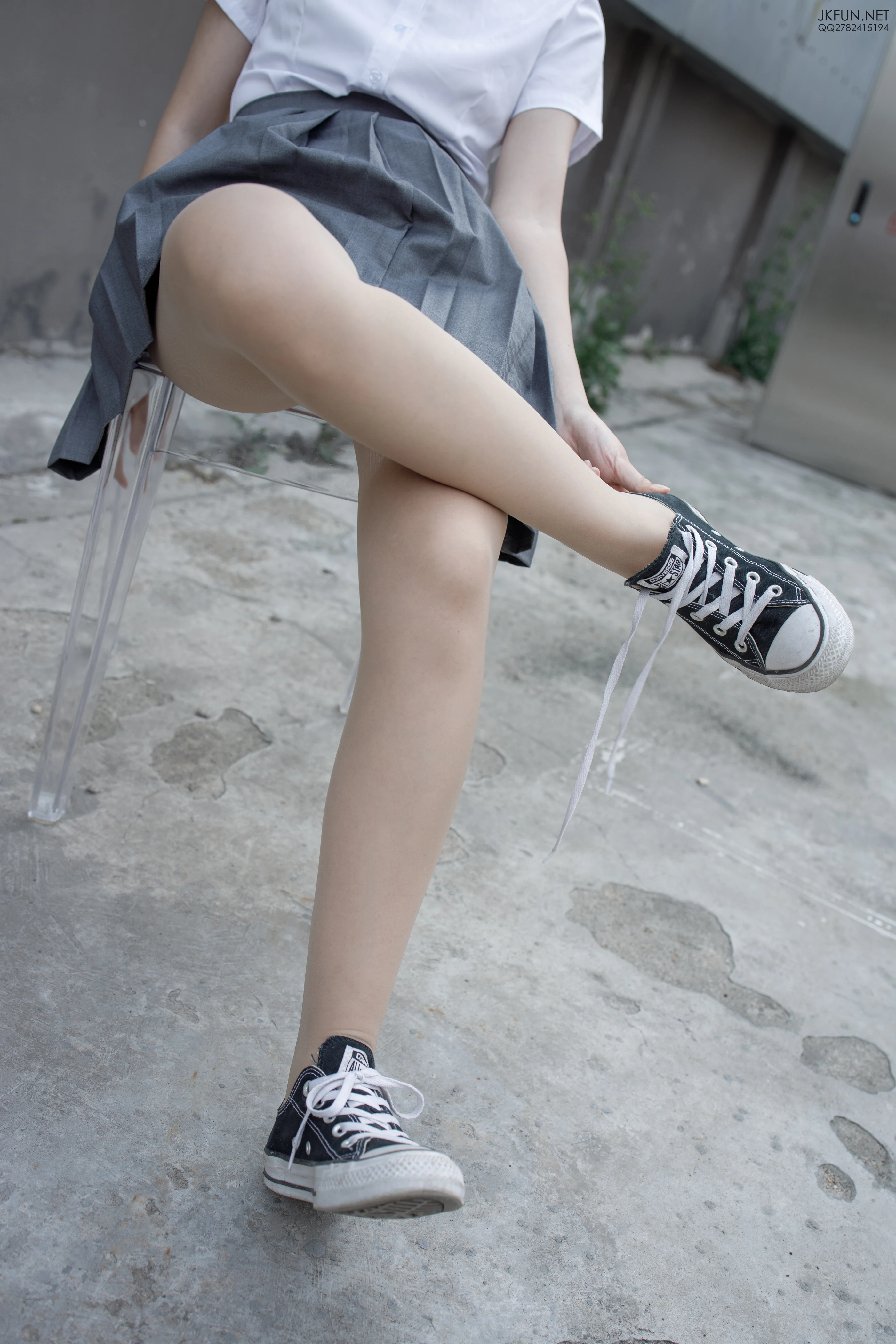 森萝财团 [JKFUN-005] 卉子 10D肉丝 [116P 1V]插图8